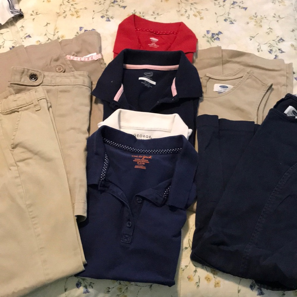 Girls school uniform lot